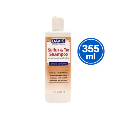 DAVIS SULFUR & TAR SHAMPOO | Șampon cu sulf și gudron