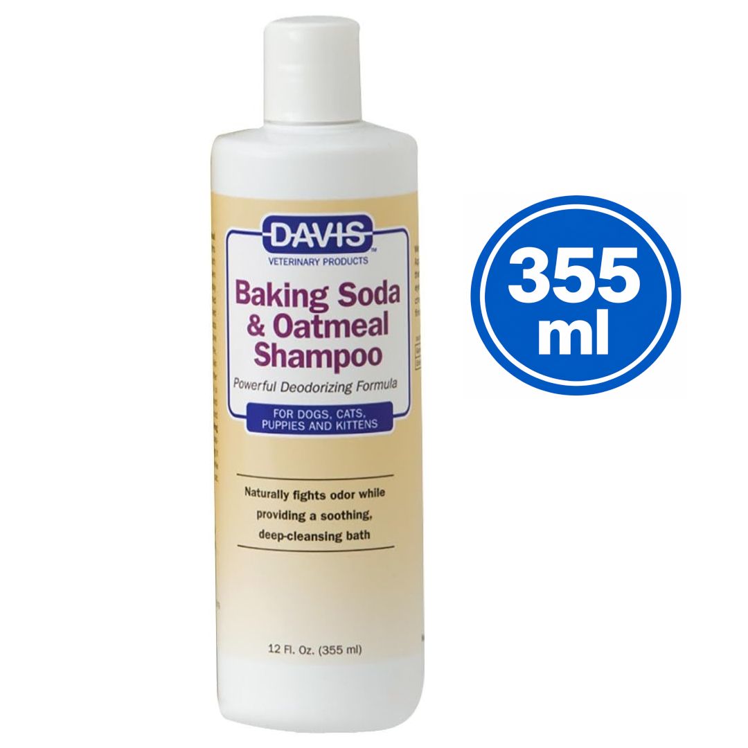 DAVIS BACKING SODA & OATMEAL SHAMPOO | Șampon cu bicarbonat de sodiu și ovăz coloidal