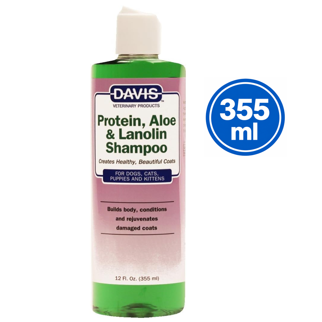 DAVIS PROTEIN, ALOE, LANOLIN SHAMPOO | Șampon cu proteine, aloe și lanolină