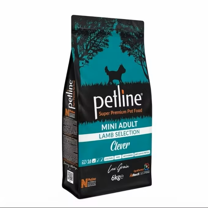 PETLINE CLEVER | SUPER PREMIUM MINI ADULT DOG FOOD with LAMB Selection (6 kg) - imagine 4