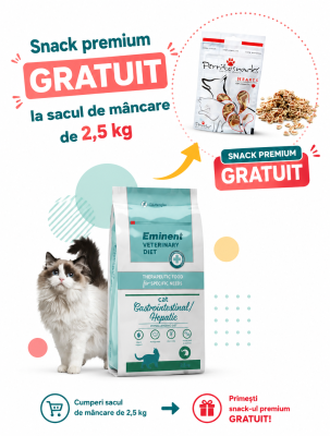 EMINENT VETERINARY DIET CAT | GASTROINTESTINAL, HEPATIC, HYPOALLERGENIC 2,5 kg