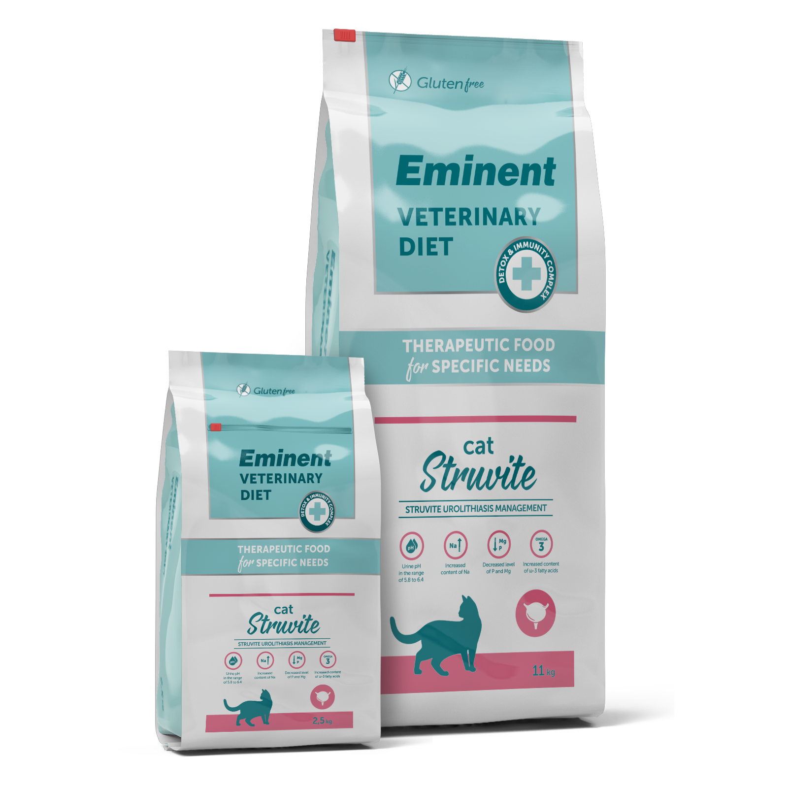 EMINENT VETERINARY DIET CAT | STRUVITE 2,5 kg - imagine 2
