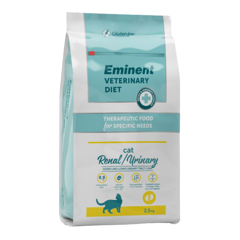 EMINENT VETERINARY DIET CAT | RENAL, URINARY 2,5 kg - imagine 3