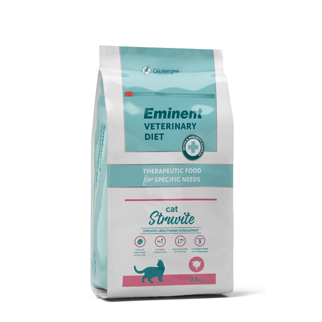EMINENT VETERINARY DIET CAT | STRUVITE 2,5 kg - imagine 3